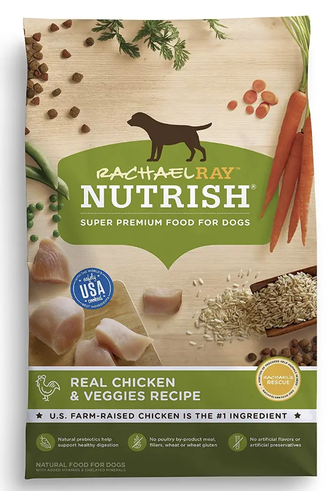 rachael ray dog food- Rachael Ray Nutrish Natural Dry Dog Food, Real Chicken & Veggies Recipe