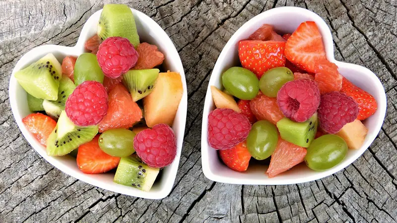 Sliced fruits